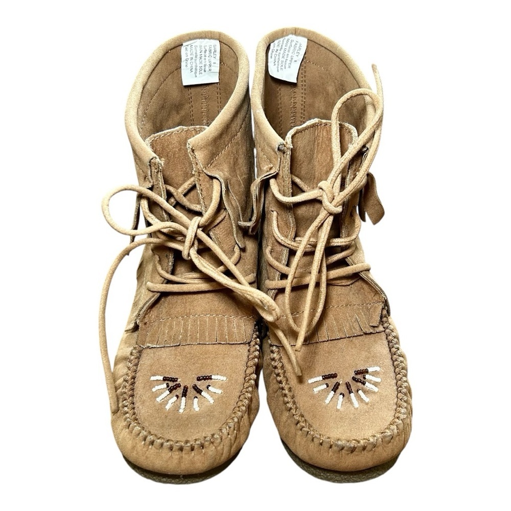 Zigi soho Boots/Moccasins, Tan/Brown, Like New Condition - Picture 3 of 8
